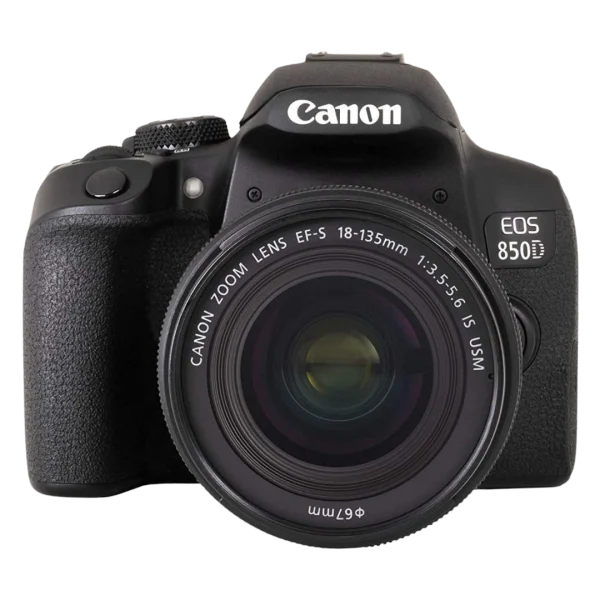 Canon EOS 850D DSLR Camera with EF-S 18-135mm IS USM Lens Kit - 24.1MP APS-C