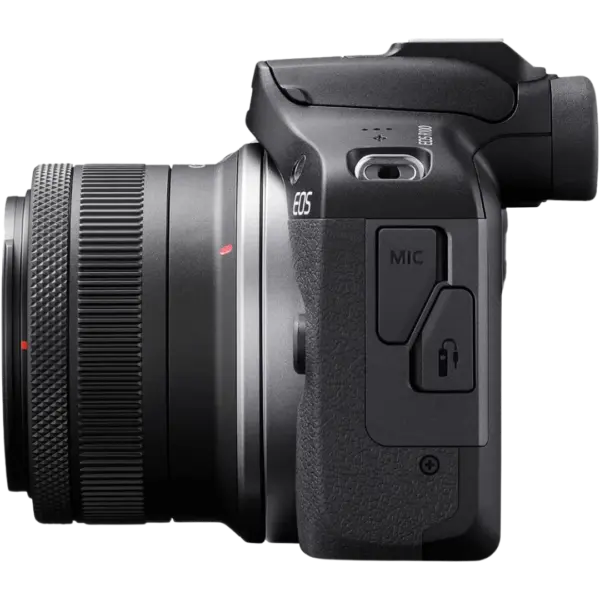 Canon EOS R100 Mirrorless Camera with RF-S 18-45mm Lens - 24.1MP APS-C, Dual Pixel CMOS AF