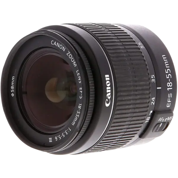 Canon EOS 2000D DSLR Camera with EF-S 18-55mm DC III Lens – 24.1MP APS-C Sensor