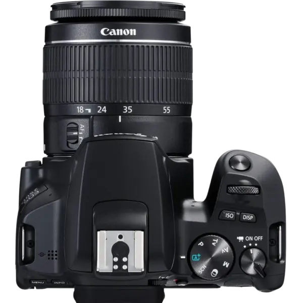 Canon EOS 250D DSLR Camera with EF-S 18-55mm IS STM Lens - 24.1MP, 4K Video