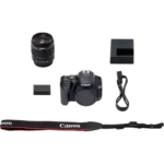 Canon EOS 250D DSLR Camera with EF-S 18-55mm IS STM Lens - 24.1MP, 4K Video