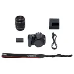 Canon EOS 250D DSLR Camera with EF-S 18-55mm IS STM Lens - 24.1MP, 4K Video