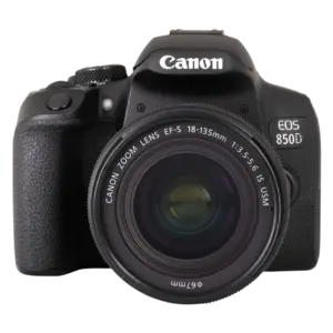 Canon EOS 850D DSLR Camera with EF-S 18-135mm IS USM Lens Kit - 24.1MP APS-C