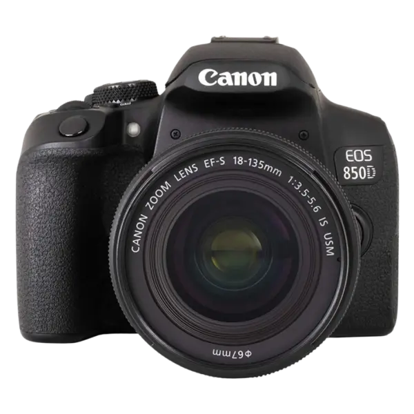 Canon EOS 850D DSLR Camera with EF-S 18-135mm IS USM Lens Kit - 24.1MP APS-C