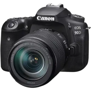 Canon EOS 90D DSLR Camera with EF-S 18-135mm f/3.5-5.6 IS USM Lens