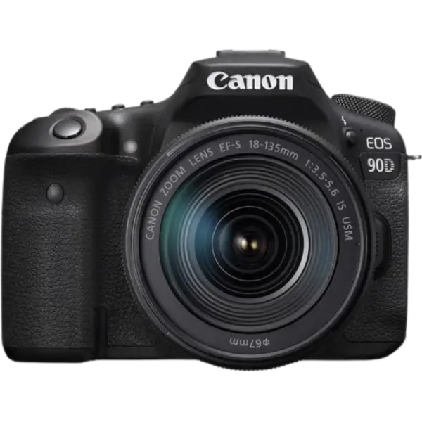 Canon EOS 90D DSLR Camera with EF-S 18-135mm f/3.5-5.6 IS USM Lens