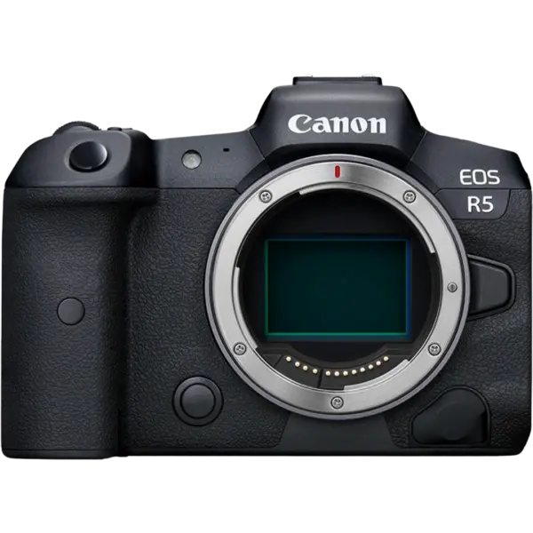 Canon EOS R5 Mirrorless Camera - 45MP Full-Frame Sensor, 8K RAW Video, 8-Stop IBIS