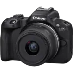 Canon EOS R50 Mirrorless Camera with RF-S 18-45mm f/4.5-6.3 IS STM Lens Kit