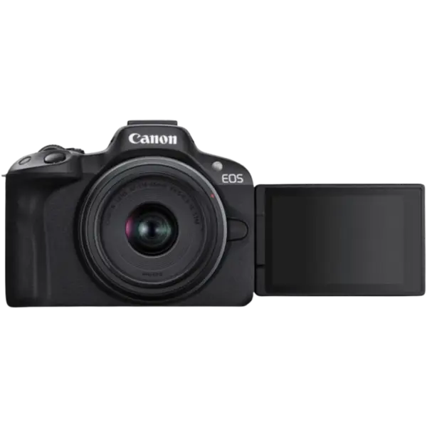 Canon EOS R50 Mirrorless Camera with RF-S 18-45mm f/4.5-6.3 IS STM Lens Kit