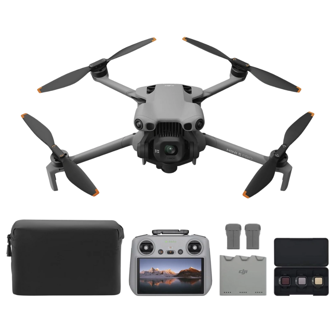 DJI Mini 5 Pro – 1-Inch 50MP CMOS, 4K/120fps, 52-Min Flight, O4+ Transmission