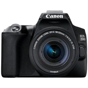 Canon EOS 250D DSLR Camera with EF-S 18-55mm IS STM Lens - 24.1MP, 4K Video