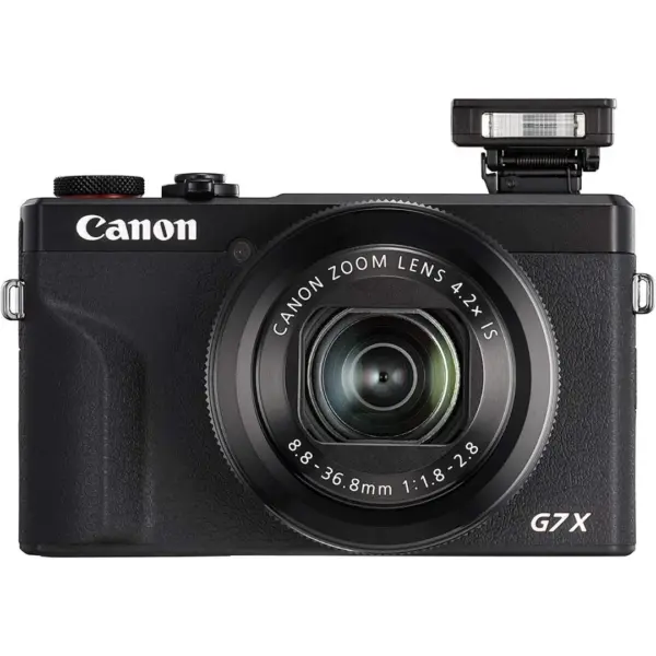 Canon PowerShot G7 X Mark III Compact Camera - 20.1MP 1.0-inch Stacked CMOS with 4.2x Zoom (24-100mm f/1.8-2.8)