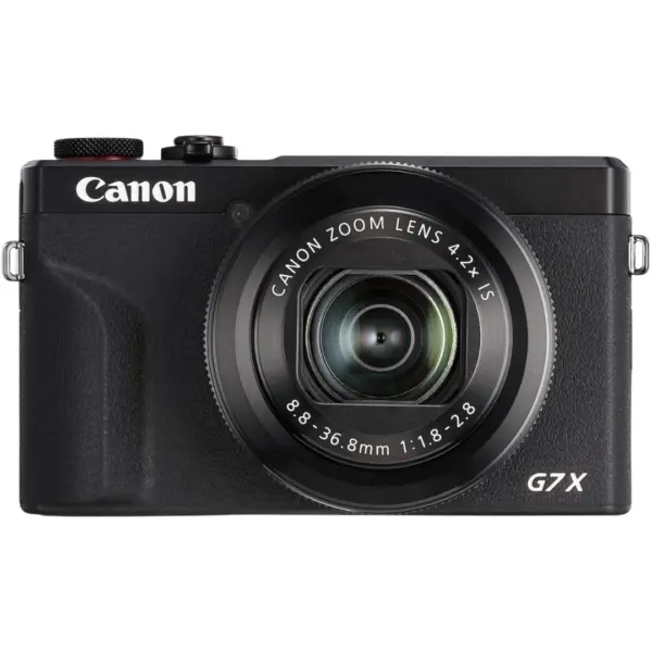 Canon PowerShot G7 X Mark III Compact Camera - 20.1MP 1.0-inch Stacked CMOS with 4.2x Zoom (24-100mm f/1.8-2.8)