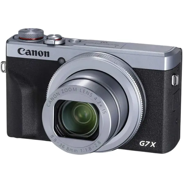 Canon PowerShot G7 X Mark III Compact Camera - 20.1MP 1.0-inch Stacked CMOS with 4.2x Zoom (24-100mm f/1.8-2.8)
