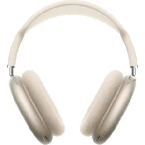 Apple AirPods Max (USB-C) over-ear headphones in Starlight with Active Noise Cancellation
