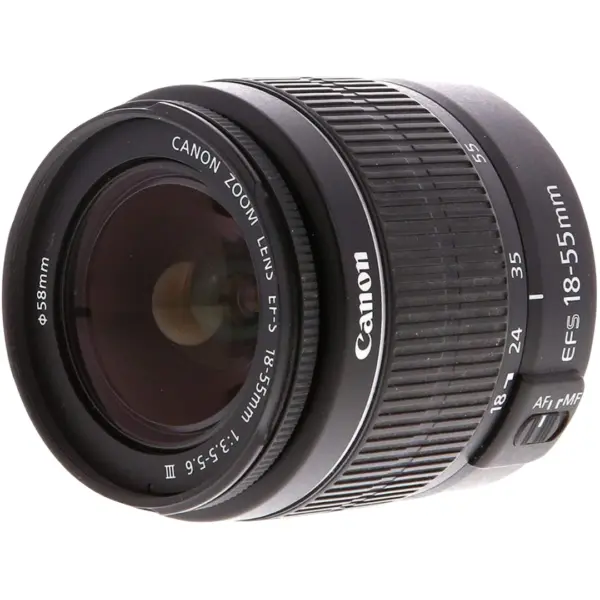 Canon EOS 2000D DSLR Camera with EF-S 18-55mm DC III Lens – 24.1MP APS-C Sensor