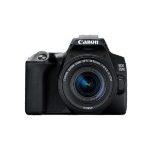 Canon EOS 250D DSLR camera with EF-S 18-55mm IS STM kit lens