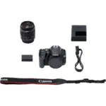 Canon EOS 250D DSLR Camera with EF-S 18-55mm IS STM Lens - 24.1MP, 4K Video