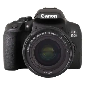 Canon EOS 850D DSLR Camera with EF-S 18-135mm IS USM Lens Kit - 24.1MP APS-C