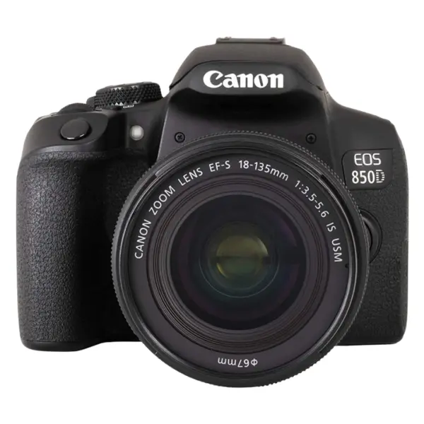 Canon EOS 850D DSLR Camera with EF-S 18-135mm IS USM Lens Kit - 24.1MP APS-C