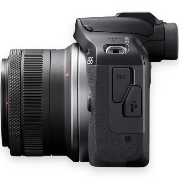 Canon EOS R100 Mirrorless Camera with RF-S 18-45mm Lens - 24.1MP APS-C, Dual Pixel CMOS AF