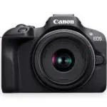 Canon EOS R100 Mirrorless Camera with RF-S 18-45mm Lens - 24.1MP APS-C, Dual Pixel CMOS AF