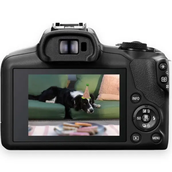 Canon EOS R100 Mirrorless Camera with RF-S 18-45mm Lens - 24.1MP APS-C, Dual Pixel CMOS AF
