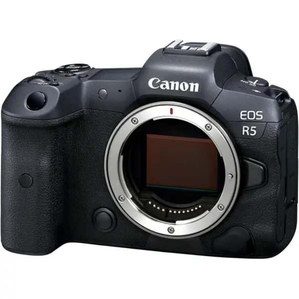 Canon EOS R5 Mirrorless Camera - 45MP Full-Frame Sensor, 8K RAW Video, 8-Stop IBIS