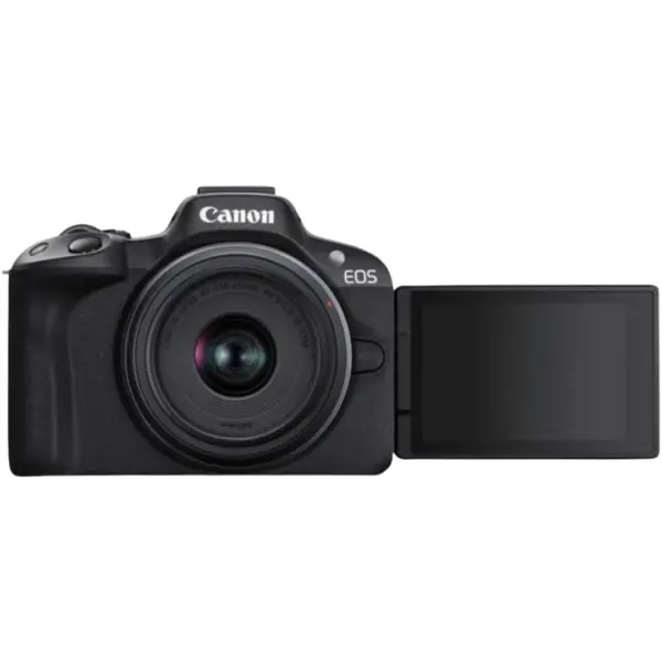 Canon EOS R50 Mirrorless Camera with RF-S 18-45mm f/4.5-6.3 IS STM Lens Kit