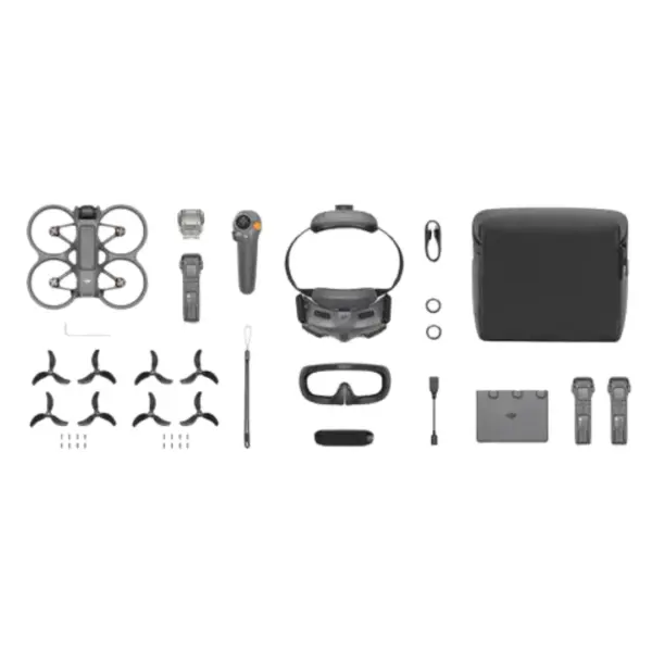 DJI Avata 2 Fly More Combo (Three Batteries) with Goggles 3 and RC Motion 3