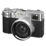 FUJIFILM X100VI Digital Camera - 40.2MP X-Trans CMOS 5 HR with 23mm f/2 Lens and 5-Axis IBIS