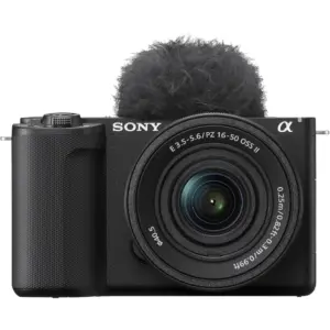 Sony ZV-E10 II vlog camera in Black with 16-50mm kit lens (E mount, APS-C)
