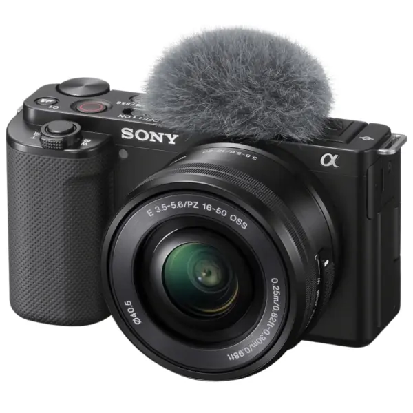 Sony ZV-E10L Vlog Camera with 16-50mm Lens - 24.2MP APS-C Interchangeable Lens