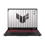 ASUS TUF Gaming F16 2025 Jaeger Gray front red backlight