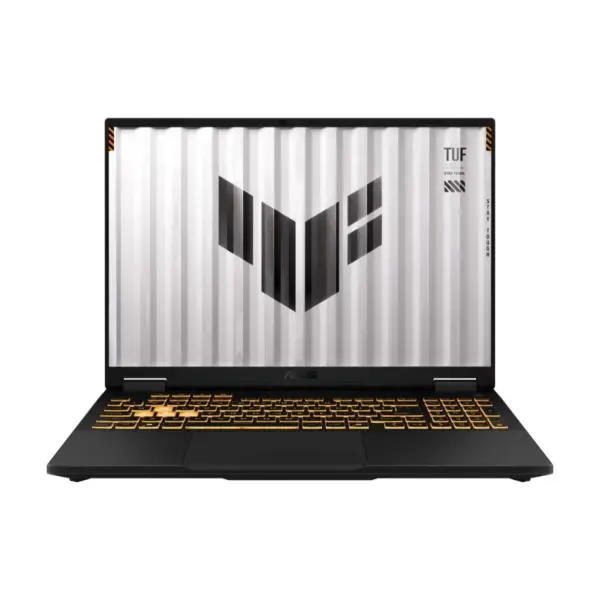 ASUS TUF Gaming F16 2025 Jaeger Gray front hero