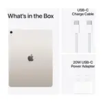 Apple iPad Air 11 inch Starlight view 5