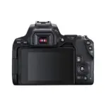 Canon EOS 250D DSLR camera back panel control layout