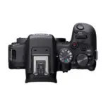 Canon EOS R10 mirrorless camera top view
