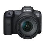 Canon EOS R5 mirrorless camera back panel control layout