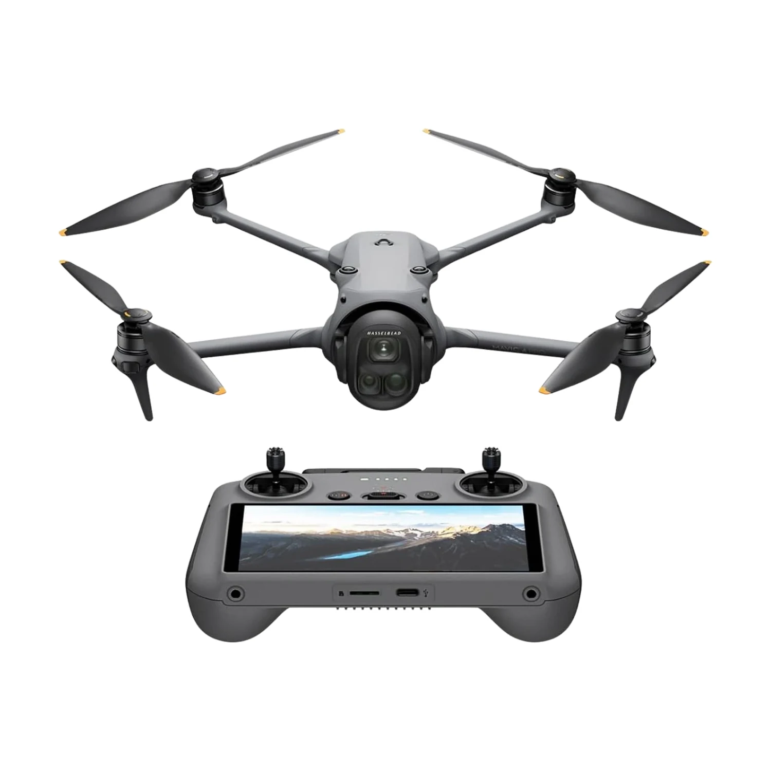 DJI Mavic 4 Pro – 100MP Hasselblad Camera, 6K/60fps, 51-Min Flight, 3-Axis Infinity Gimbal