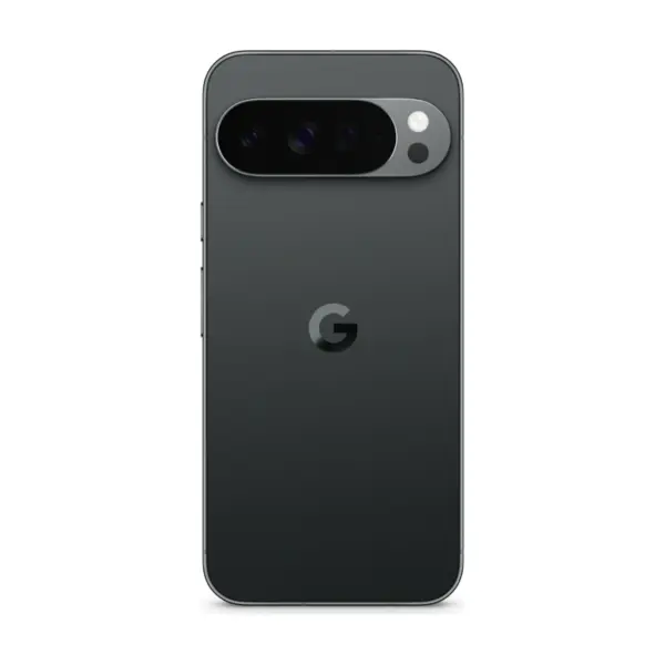 Google Pixel 10 Pro Obsidian back angle