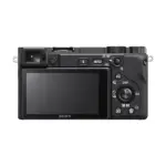 Sony Alpha a6400 back panel with control layout