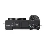 Sony Alpha a6400 top view with mode dial