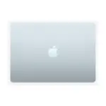 Apple MacBook Air 13-inch (M4, 2025) in Sky Blue color, closed lid showing Apple logo