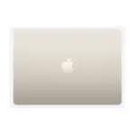 Apple MacBook Air 15-inch (M4, 2025) in Starlight color, closed lid showing Apple logo
