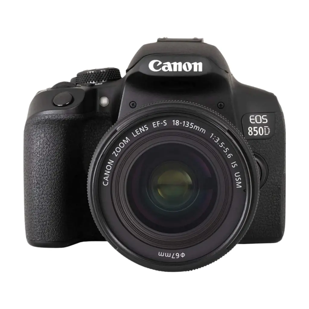 Canon EOS 850D DSLR Camera with EF-S 18-135mm IS USM Lens Kit – 24.1MP APS-C