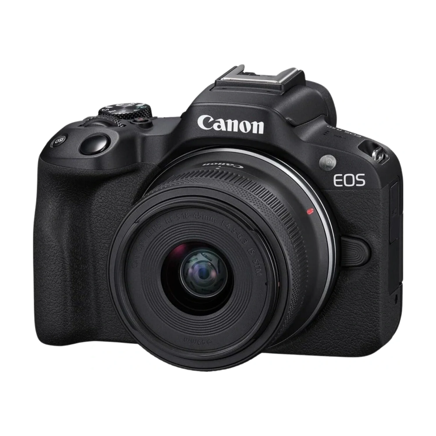 canon-eos-r50-mirrorless-camera-with-rf-s-18-45mm-is-stm-kit-lens-r85-2.webp Canon EOS R50 Mirrorless Camera with RF-S 18-45mm f/4.5-6.3 IS STM Lens Kit - Image 1