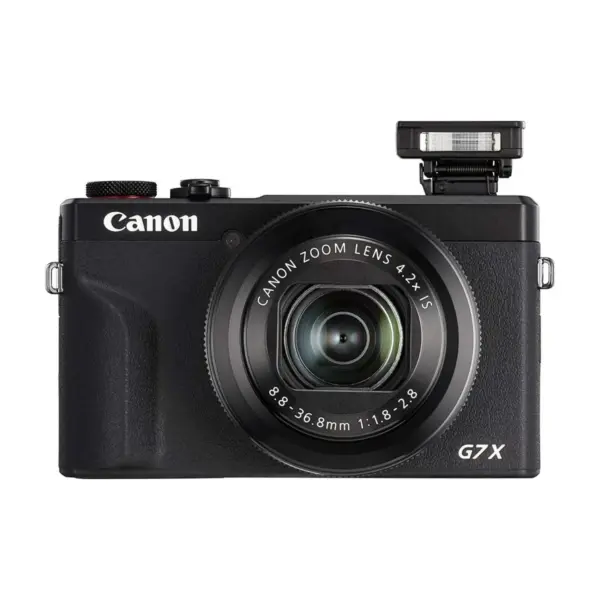 Canon PowerShot G7 X Mark III Compact Camera - 20.1MP 1.0-inch Stacked CMOS with 4.2x Zoom (24-100mm f/1.8-2.8)