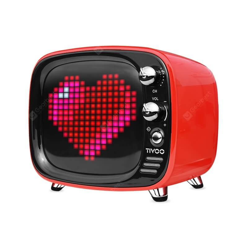 product_gear_22_2-1.jpeg Divoom Tivoo Portable Bluetooth speaker Smart Clock Alarm Pixel Art DIY by App LED Light Sign in decoration Unique gift - Image 1