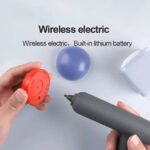 Electric Hot Melt Glue Gun Cordless Repair DIY Tool Heating Mini Glue Gun with Glue Sticks - Image 3